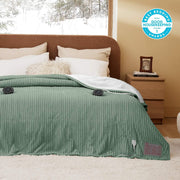 Ribbed Heated Blanket