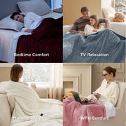 Ribbed Heated Blanket