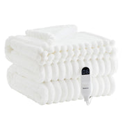 Ribbed Heated Blanket