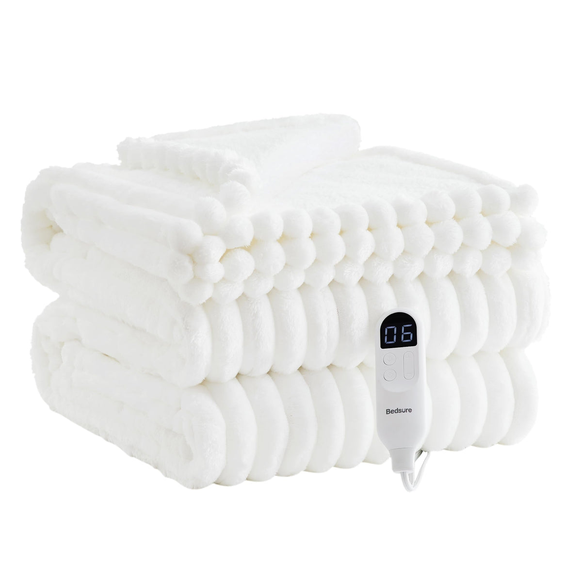 Ribbed Heated Blanket