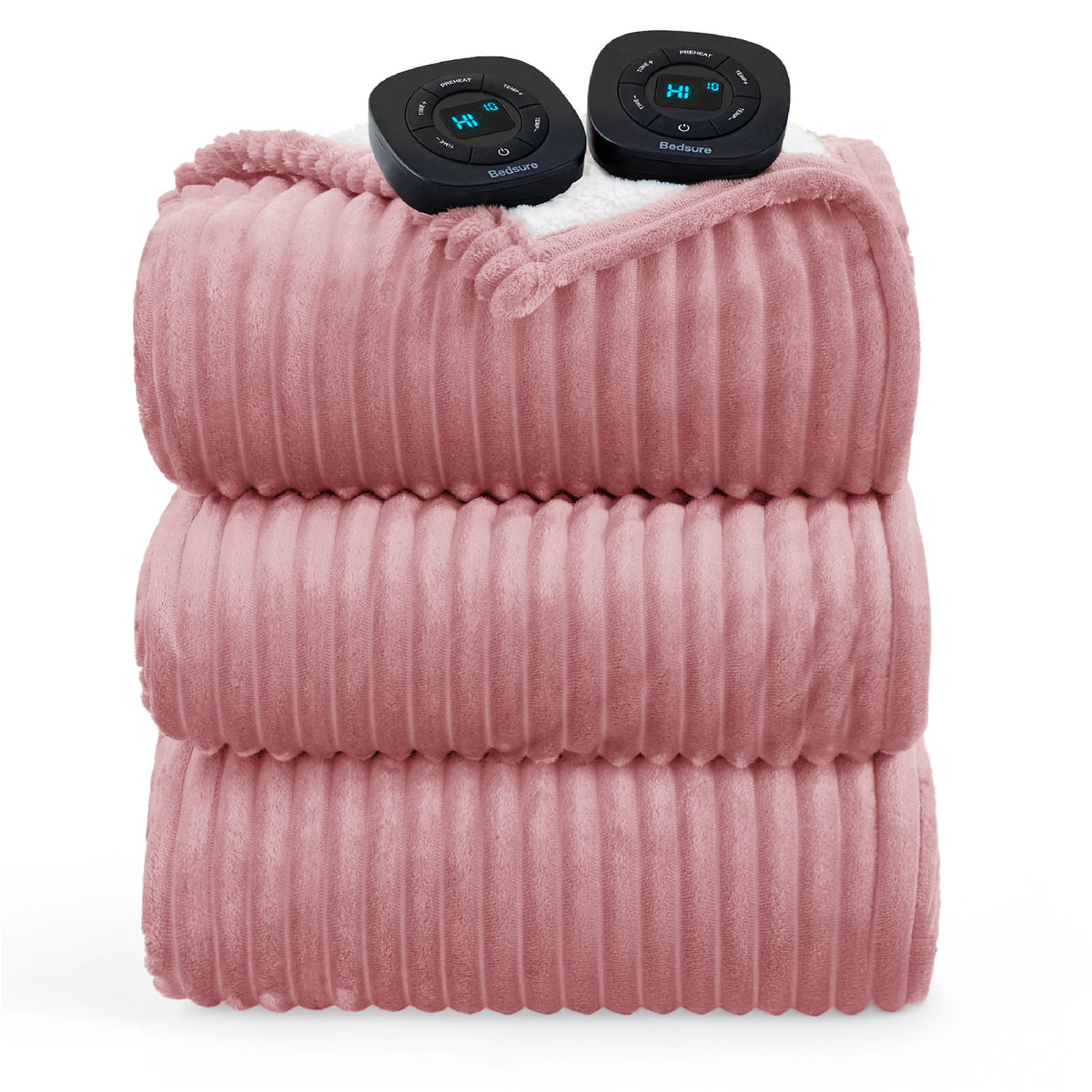 Ribbed Heated Blanket