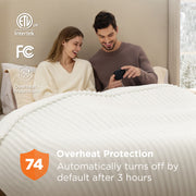 Ribbed Heated Blanket