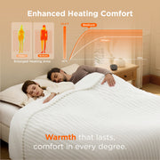 Ribbed Heated Blanket