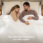 Ribbed Heated Blanket