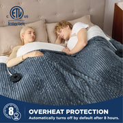 Ribbed Heated Blanket