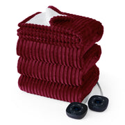 Ribbed Heated Blanket