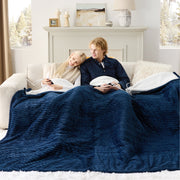 Ribbed Heated Blanket
