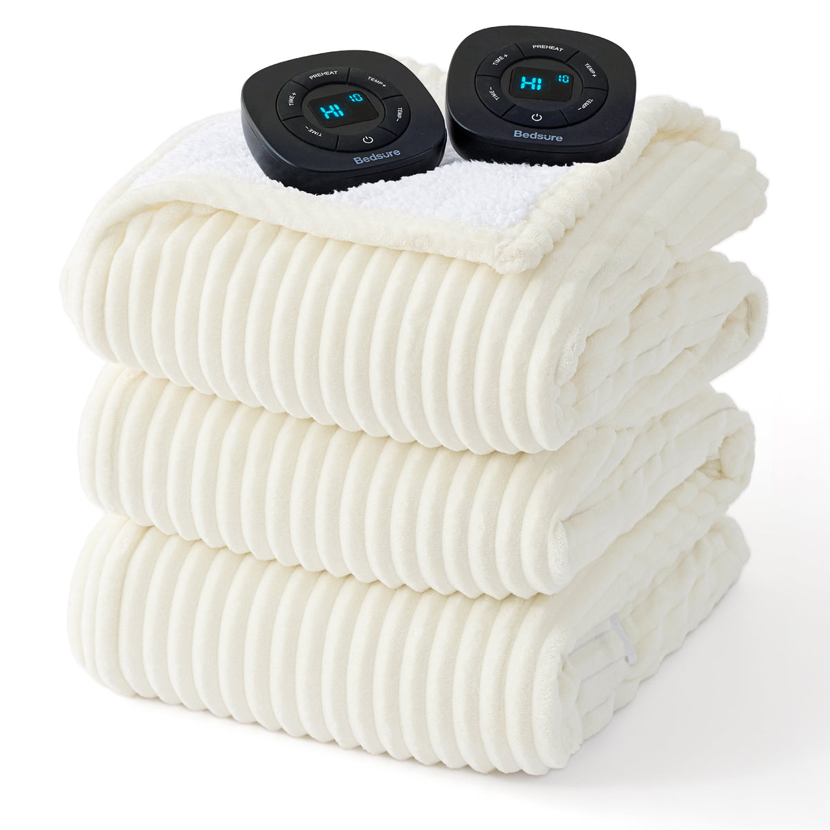 Ribbed Heated Blanket