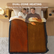 Ribbed Heated Blanket