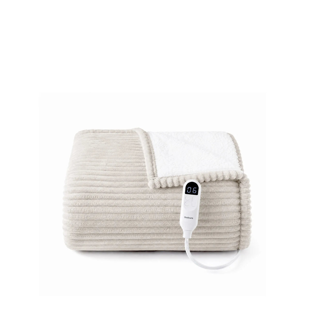 Ribbed Heated Blanket