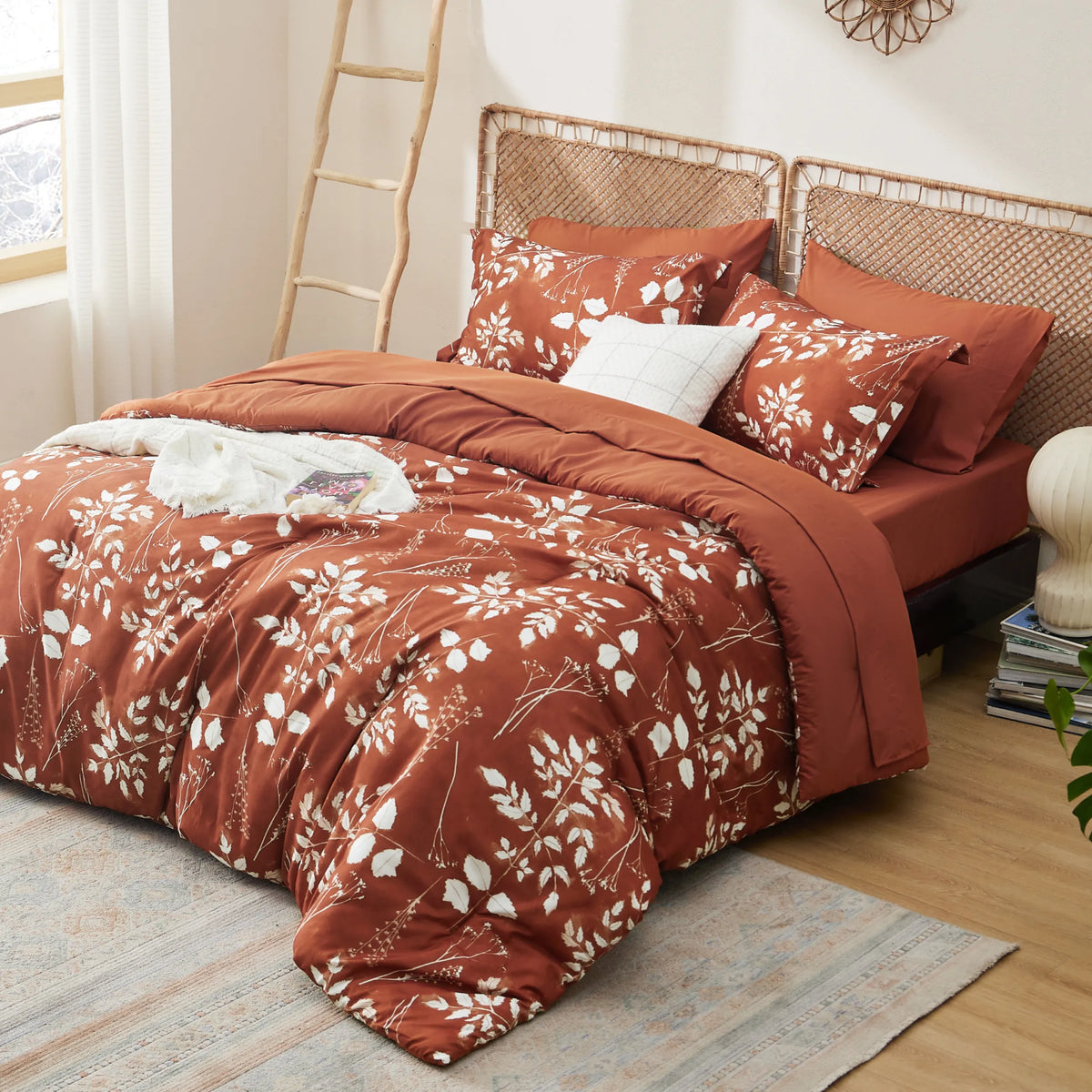 Elegant Floral Comforter Sets