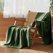 100% Cotton Gauze Spring Throw Blanket