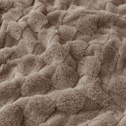 Jacquard Shaggy Sherpa Blanket