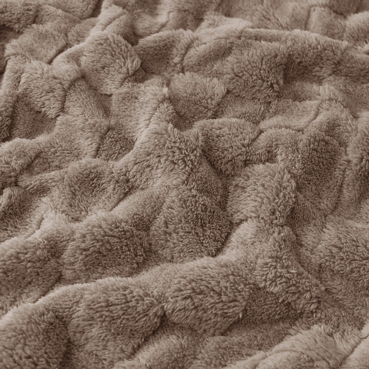Jacquard Shaggy Sherpa Blanket