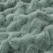 Jacquard Shaggy Sherpa Blanket