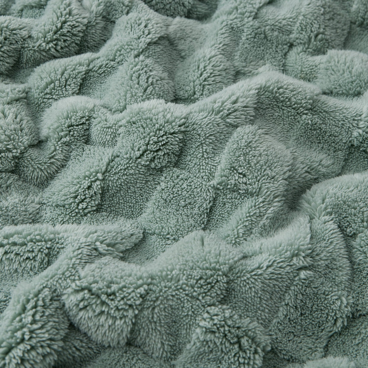 Jacquard Shaggy Sherpa Blanket