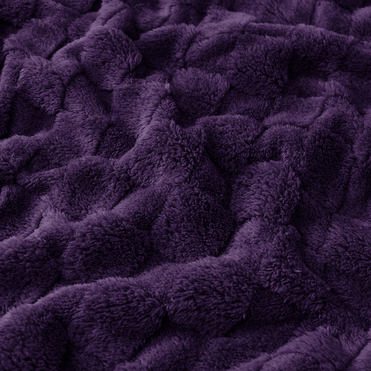 Jacquard Shaggy Sherpa Blanket