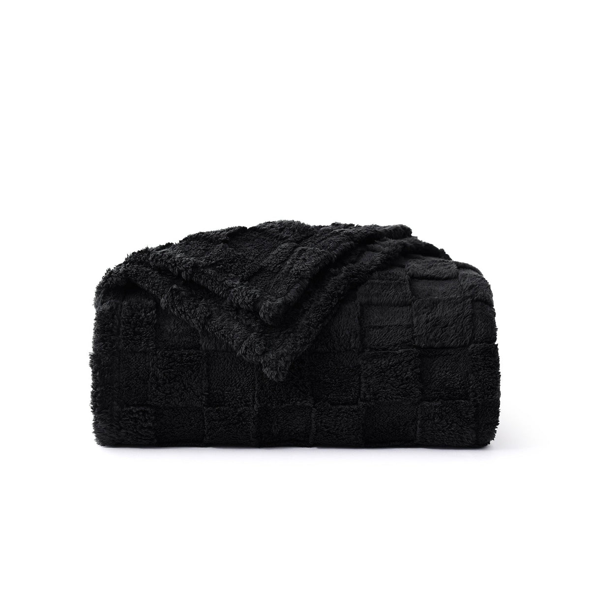 Jacquard Shaggy Sherpa Blanket