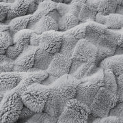 Jacquard Shaggy Sherpa Blanket