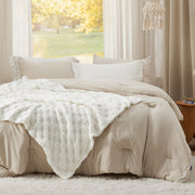 Jacquard Shaggy Sherpa Blanket