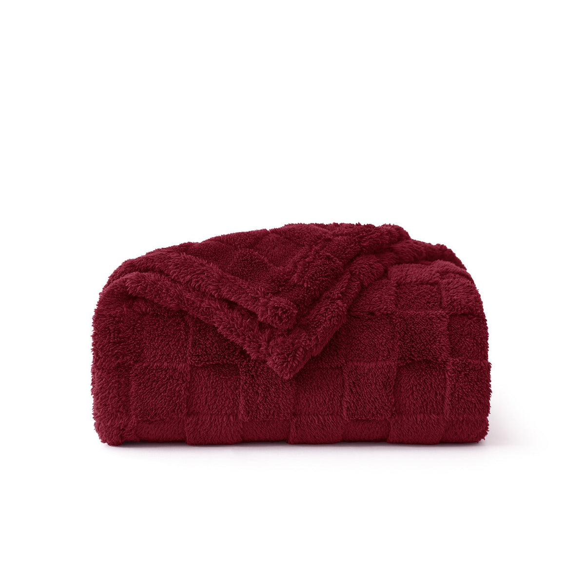 Jacquard Shaggy Sherpa Blanket
