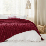 Jacquard Shaggy Sherpa Blanket