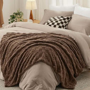 Checkered Comforter Set