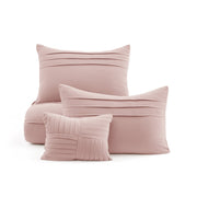 Pinch Pleat Comforter Set