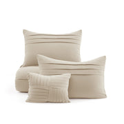 Pinch Pleat Comforter Set