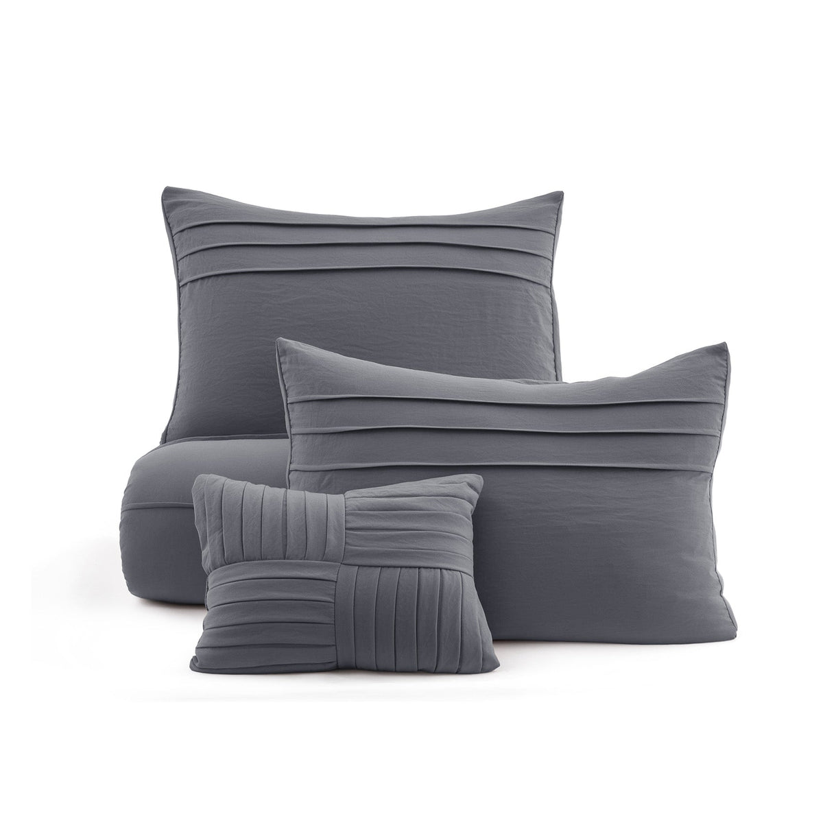 Pinch Pleat Comforter Set
