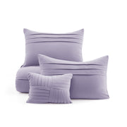 Pinch Pleat Comforter Set