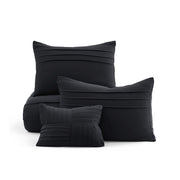 Pinch Pleat Comforter Set