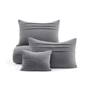 Pinch Pleat Comforter Set