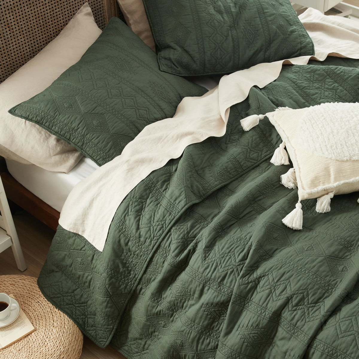 Voile Cotton Quilt Set