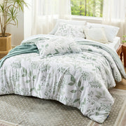 Retro Botanical Comforter Set