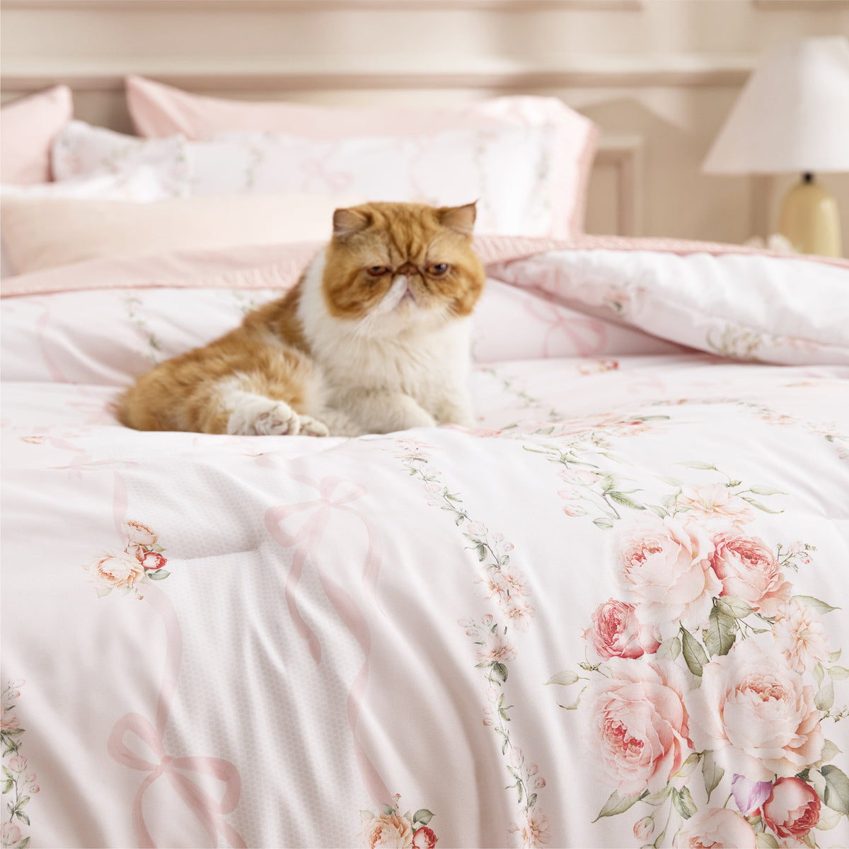 Retro Botanical Comforter Set