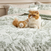Retro Botanical Comforter Set