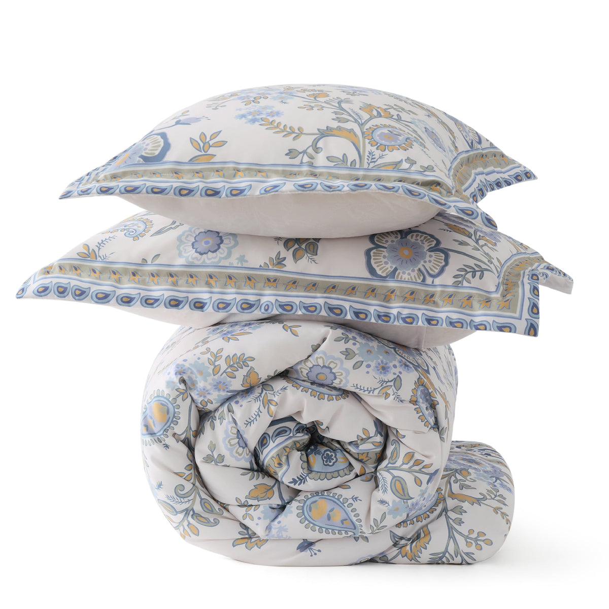 Retro Botanical Comforter Set