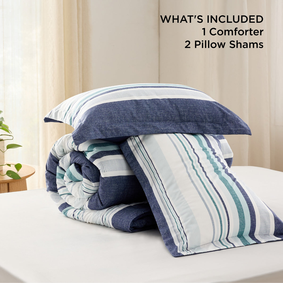 Retro Botanical Comforter Set