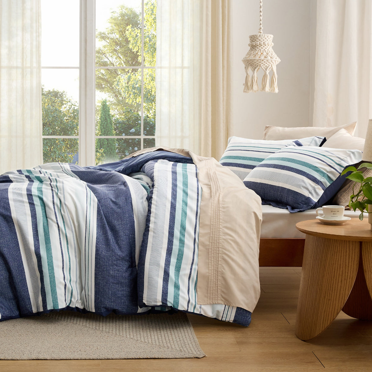 Retro Botanical Comforter Set