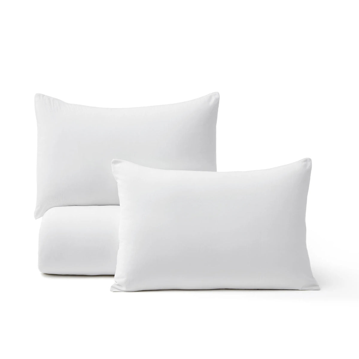 Prewashed Plain Comforter Set