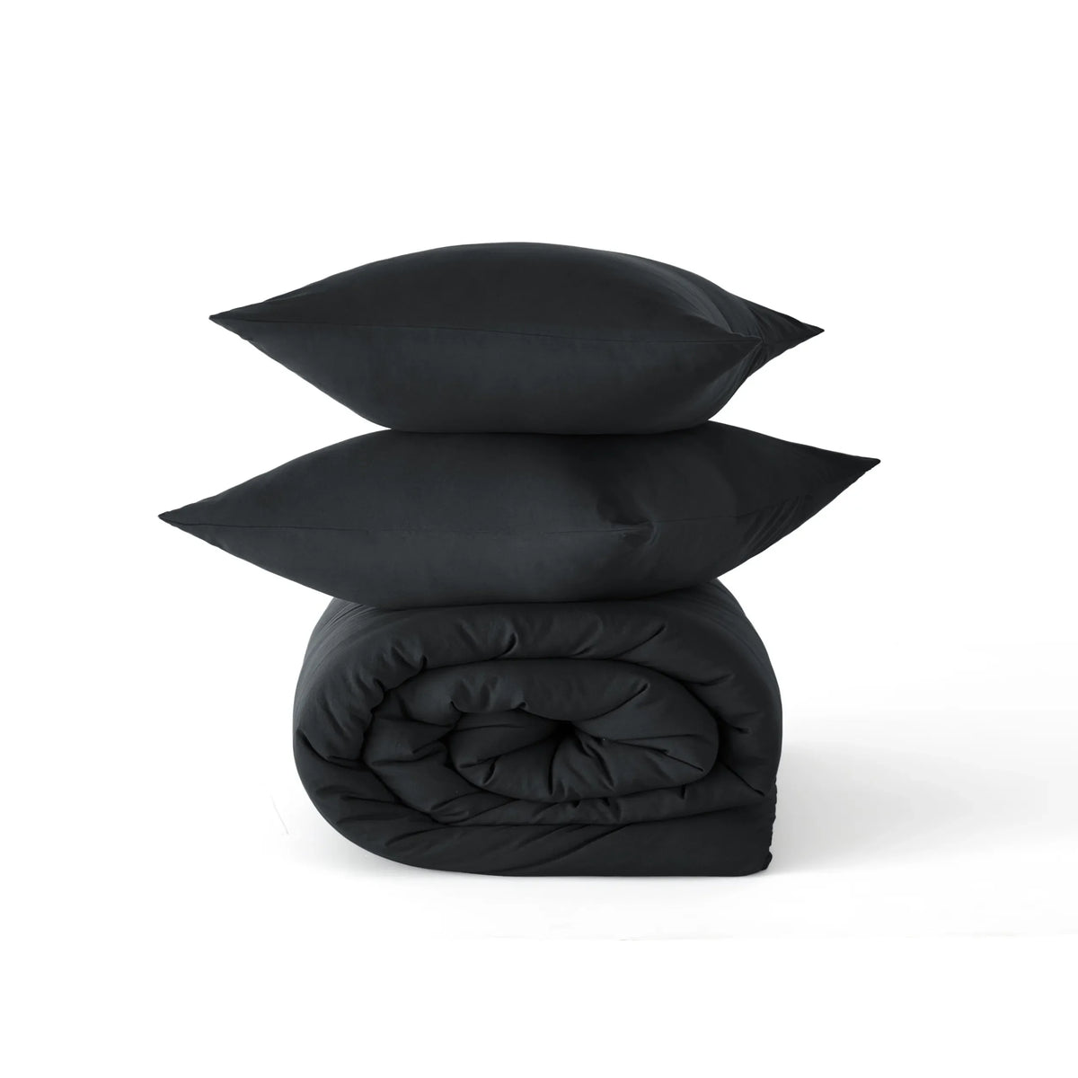 Prewashed Plain Comforter Set