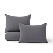 Prewashed Plain Comforter Set