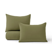 Prewashed Plain Comforter Set