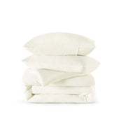 Prewashed Plain Comforter Set