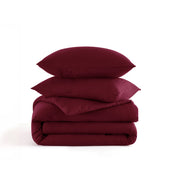 Prewashed Plain Comforter Set