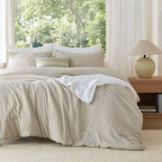 Prewashed Plain Comforter Set