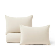 Prewashed Plain Comforter Set