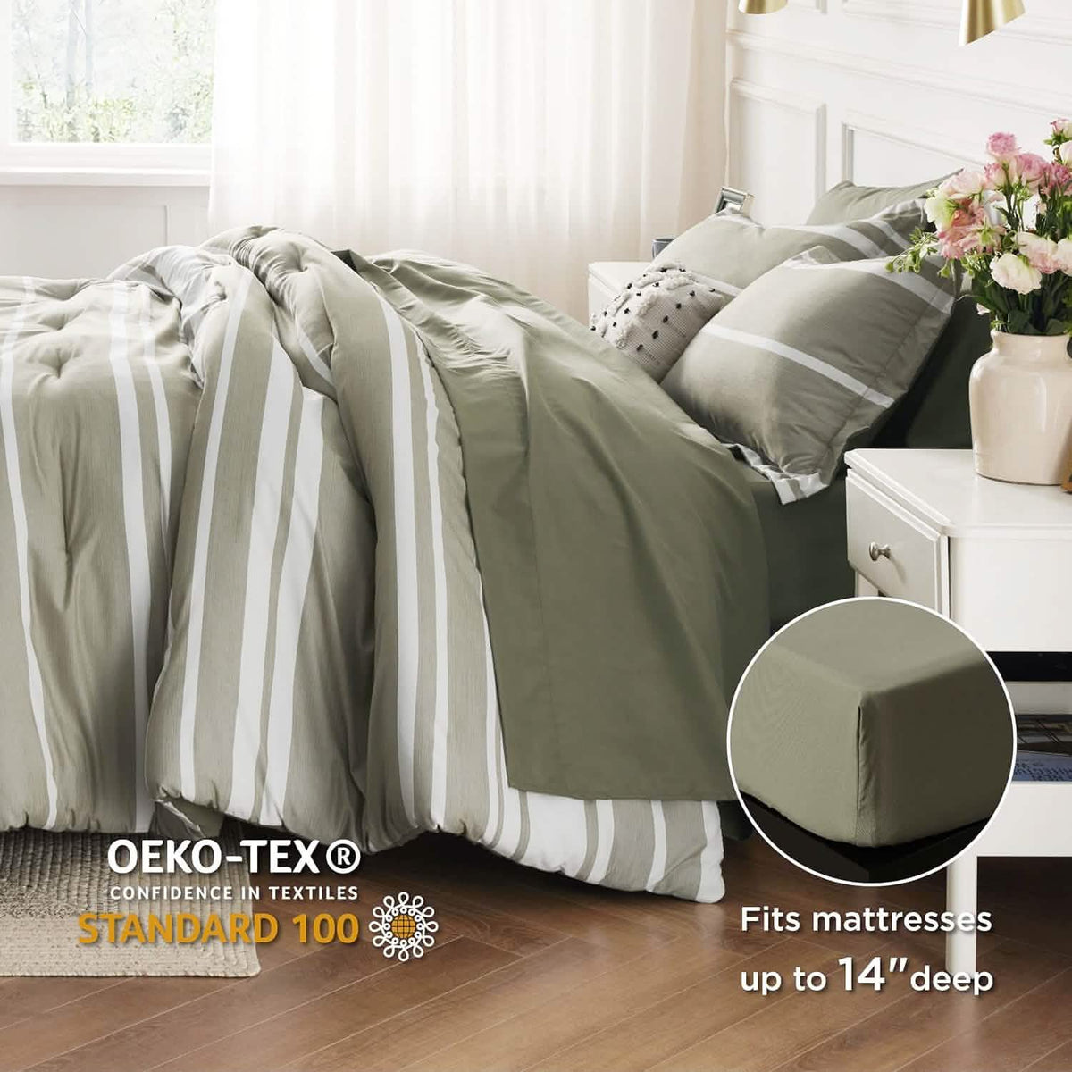 Reversible Cationic Dyed Bed-in-a-Bag