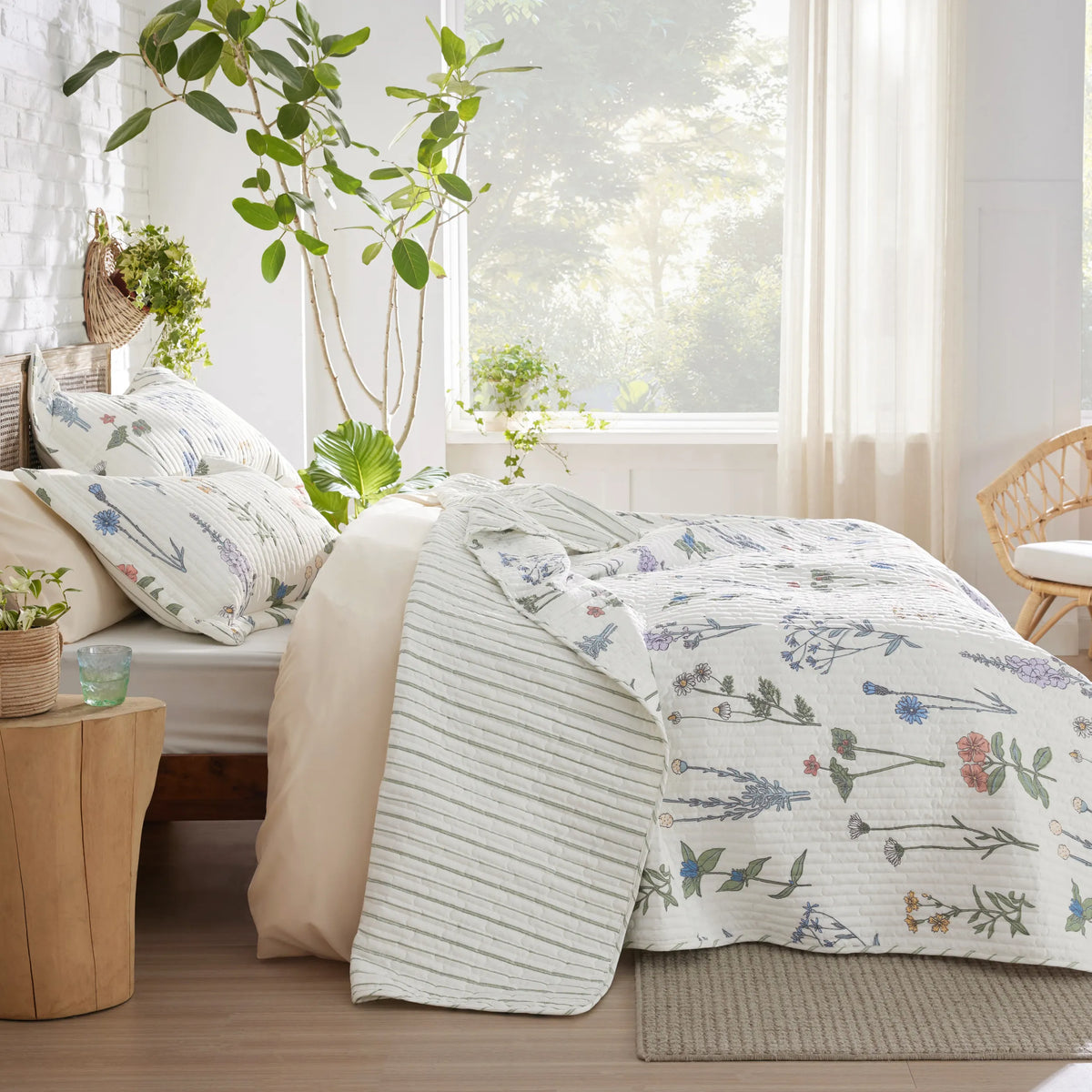 Botanical Quilt Set